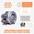 COMPRESSOR RADIAL 0,50KW | 0,68CV - TRIFASICO - JKW009 - Imagem 6