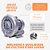 COMPRESSOR RADIAL 1,30KW | 1,74CV EFICIÊNCIA ELEVADA - TRIFASICO - JKW010 - Imagem 9