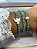kit Pulseiras Divino Espirito Turquesa brilhante - Imagem 2