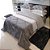 Edredom Plush Flannel King - Cinza - Imagem 1