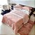Edredom Plush Flannel King - Rosa - Imagem 1