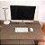 Desk Pad Couro Vegano Taupe - 90cm X 40cm - Costurado - Imagem 2