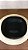 Prato Raso de Vidro Opalino Carine Black 27cm Lyor - Imagem 2
