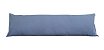 Fronha Azul Body Pillow 180 fios - 40cm X 1,30m - Imagem 1