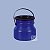 Vasilhame para Transporte de Leite 02 litros Azul - Imagem 1