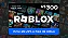 Gift Card Roblox R$ 300 – Cartão Presente Digital - Imagem 1