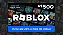 Gift Card Roblox R$ 500 – Cartão Presente Digital - Imagem 1