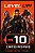 Cartão Pré-Pago Level Up R$ 10 - Código Digital Brasil - Imagem 1