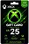 Gift Card Xbox R$ 25,00 - Código Digital Original - Envio Rápido - Imagem 1