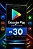 Gift Card Google Play R$ 30 - Cartão Presente Digital - Imagem 1