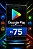 Gift Card Google Play R$ 75 - Cartão Presente Digital - Imagem 1