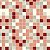 Papel Adesivo Pastilhas em tons de Vermelho Cinza e Branco - Imagem 1