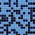 Papel Adesivo Pastilhas em Tons de Azul e preto - Imagem 1