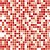 Papel Adesivo Pastilhas em Tons de Vermelho e Branco - Imagem 1