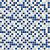 Papel Adesivo Pastilhas em Tons de Azul e Cinza - Imagem 1