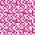 Papel Adesivo Pastilhas Rosa e Branco - Imagem 1