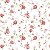 Papel Adesivo Floral Fundo Branco 03 - Imagem 1