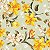 Papel Adesivo Floral Amarelo 01 - Imagem 1