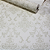 Papel de Parede Arabesco Ouro Branco Rolo com 10 Metros - Imagem 3