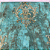 Papel de Parede Arabesco Azul Turquesa e Dourado Rolo com 10 Metros - Imagem 5