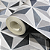 Papel de Parede Geométrico com Brilho Rolo com 10 Metros - Imagem 1