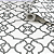 Papel de Parede Geométrico Preto e Branco Rolo com 10 Metros - Imagem 4