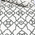 Papel de Parede Geométrico Preto e Branco Rolo com 10 Metros - Imagem 5