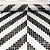 Papel de Parede Pastilhas Preto e Branco Rolo com 10 Metros - Imagem 7
