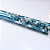 Papel de Parede Pastilhas Azul e Prata Rolo com 10 Metros - Imagem 8
