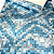 Papel de Parede Pastilhas Azul e Prata Rolo com 10 Metros - Imagem 5