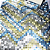 Papel de Parede Pastilhas Azul, Dourado e Prata Rolo com 10 Metros - Imagem 5