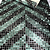 Papel de Parede Pastilhas Preto e Verde Rolo com 10 Metros - Imagem 5