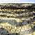 Papel de Parede Pastilhas Dourado e Preto Rolo com 10 Metros - Imagem 6