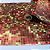 Papel de Parede Pastilhas Dourado e Vermelho Rolo com 10 Metros - Imagem 4