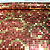 Papel de Parede Pastilhas Dourado e Vermelho Rolo com 10 Metros - Imagem 5