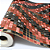 Papel de Parede Pastilhas Preto e Vermelho Rolo com 10 Metros - Imagem 3