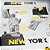 Papel de Parede New York Branco, Preto e Amarelo Rolo com 10 Metros - Imagem 7
