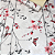 Papel de Parede Floral Branco e Rosa Rolo com 10 Metros - Imagem 5