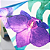 Papel de Parede Floral cor Aquarela Rolo com 10 Metros - Imagem 2