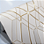 Papel de Parede Geométrico Bege Claro com Dourado Rolo com 10 Metros - Imagem 3