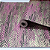 Papel de Parede Animal Print Rosa e Dourado Rolo com 10 Metros - Imagem 3