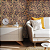 Papel de Parede Abstrato em Tons de Dourado Rolo com 10 Metros - Imagem 1