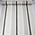 Papel de Parede Listrado Branco, Preto e Cinza Rolo com 10 Metros - Imagem 5