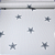 Papel de Parede Listrado Branco Com Estrelas Rolo com 10 Metros - Imagem 4