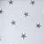 Papel de Parede Listrado Branco Com Estrelas Rolo com 10 Metros - Imagem 1