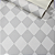 Papel de Parede Geométrico Branco e Cinza Claro Rolo com 10 Metros - Imagem 5