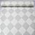 Papel de Parede Geométrico Branco e Cinza Claro Rolo com 10 Metros - Imagem 6