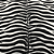 Papel de Parede Animal Print Zebra Preto e Branco Rolo com 10 Metros - Imagem 1