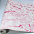 Papel de Parede Folhagens Branco e Rosa Rolo com 10 Metros - Imagem 7