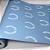 Papel de Parede Folhagens em Tom de Azul Rolo com 10 Metros - Imagem 6